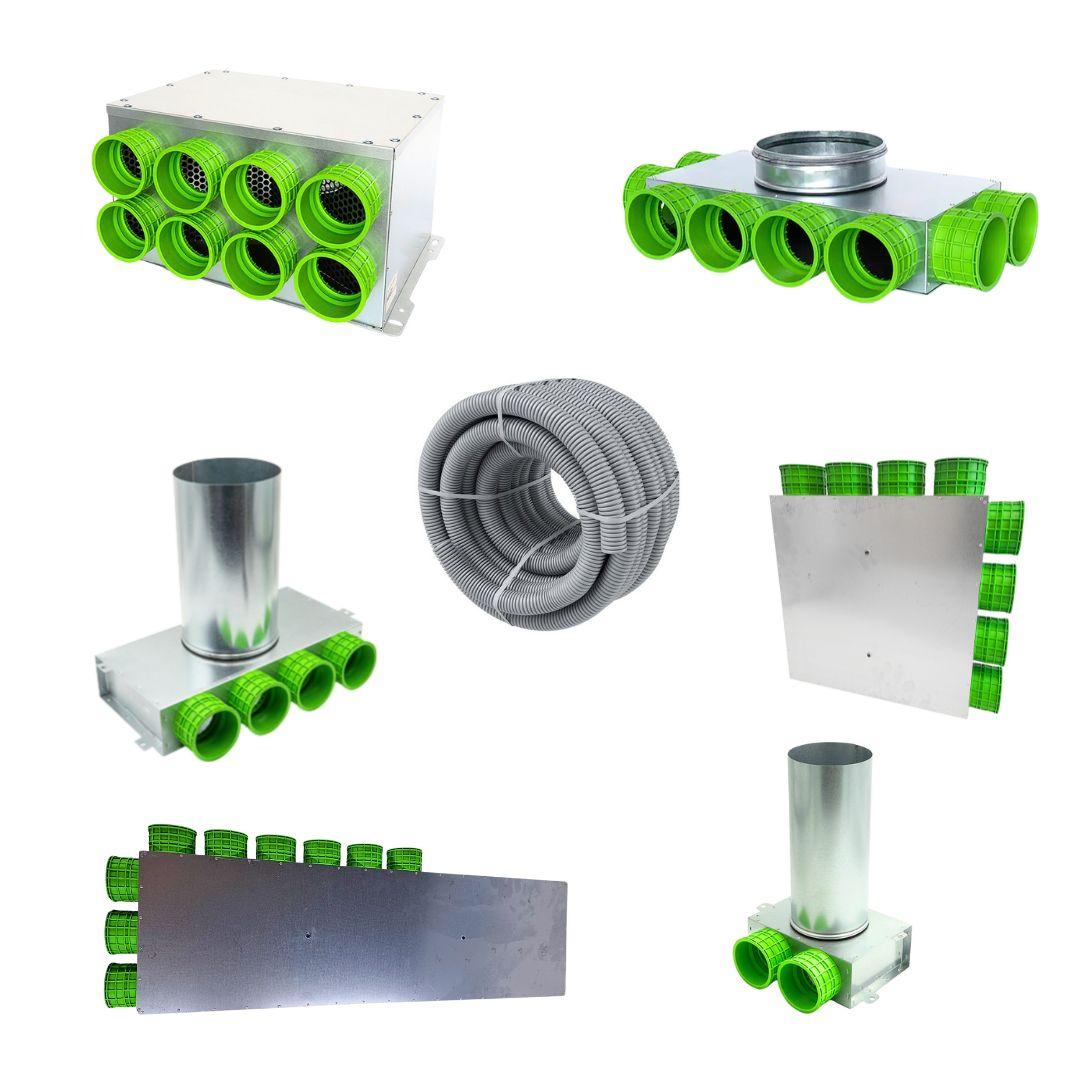 Climavent galva instortsysteem ø75 & ø90mm